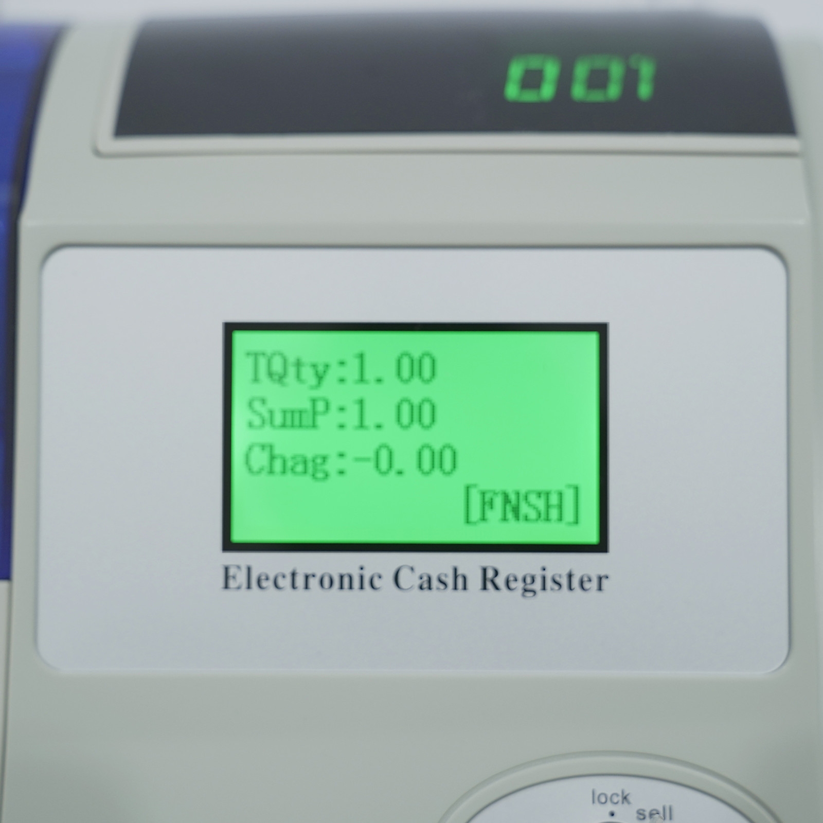 NEW Electronic Cash Register 48 Keys Cash Management System with Thermal Printer