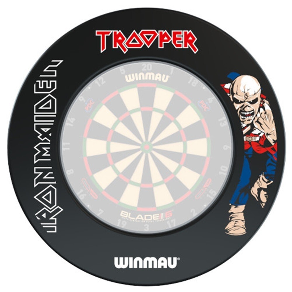 DARTBOARD SURROUND WINMAU IRON MAIDEN