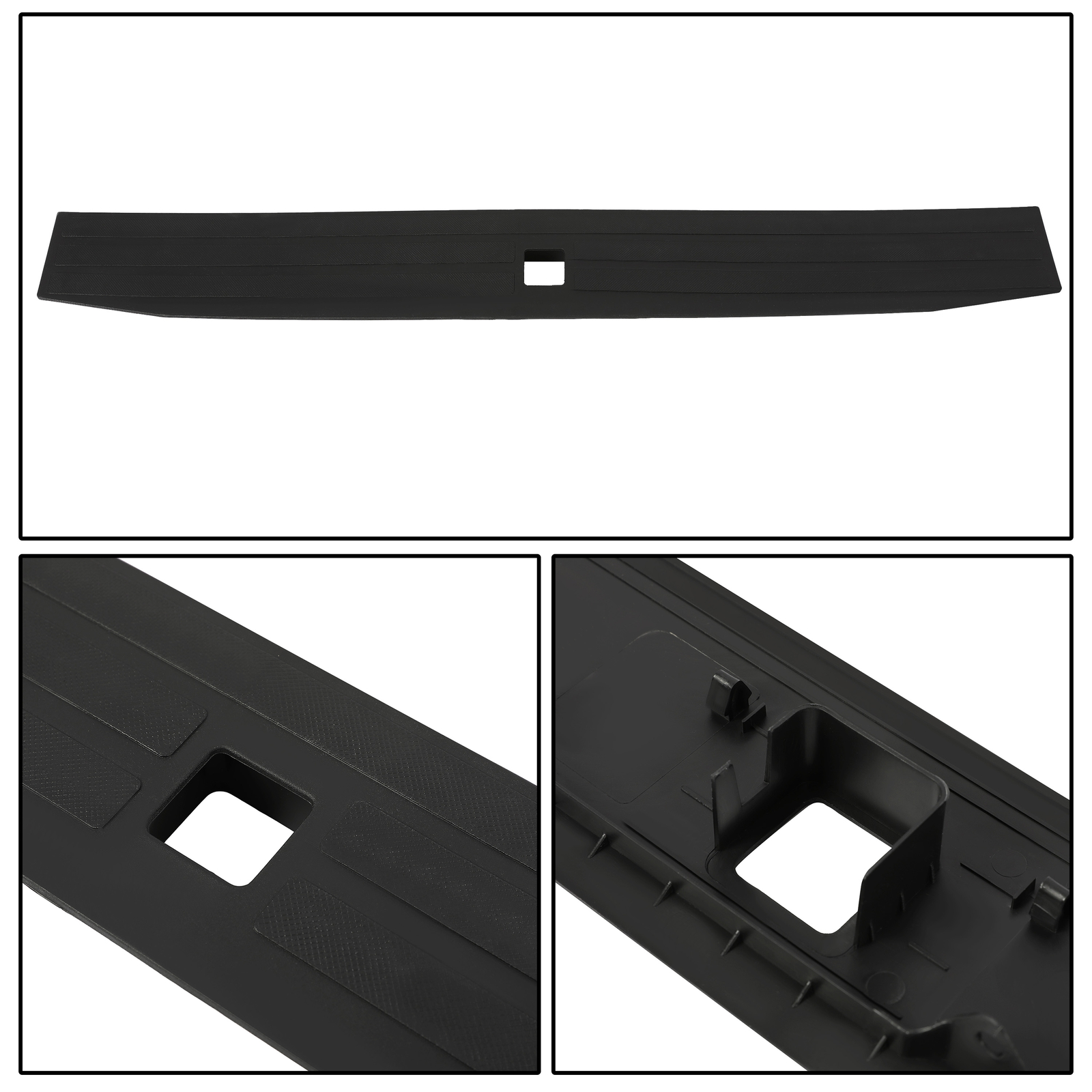 For 2017-2022 Ford Super Duty F250 F350 Flex Step Tailgate Molding Cover Cap Kit