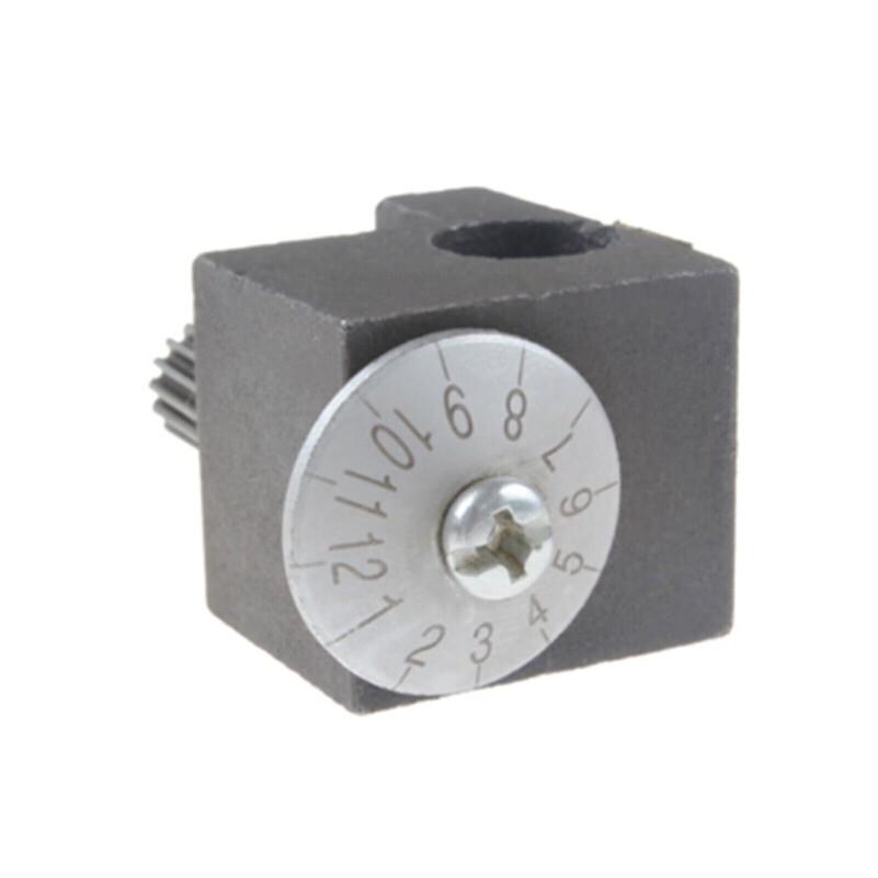 CJ0618 Metric Thread Dial Indicator/Metal Thread Cutting Dial Black---