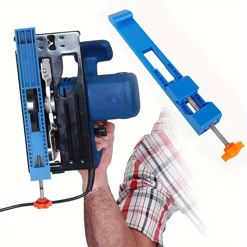 Circular Saw Guide Rail Adjustable Cutting Machine Base Guide For Woodworking