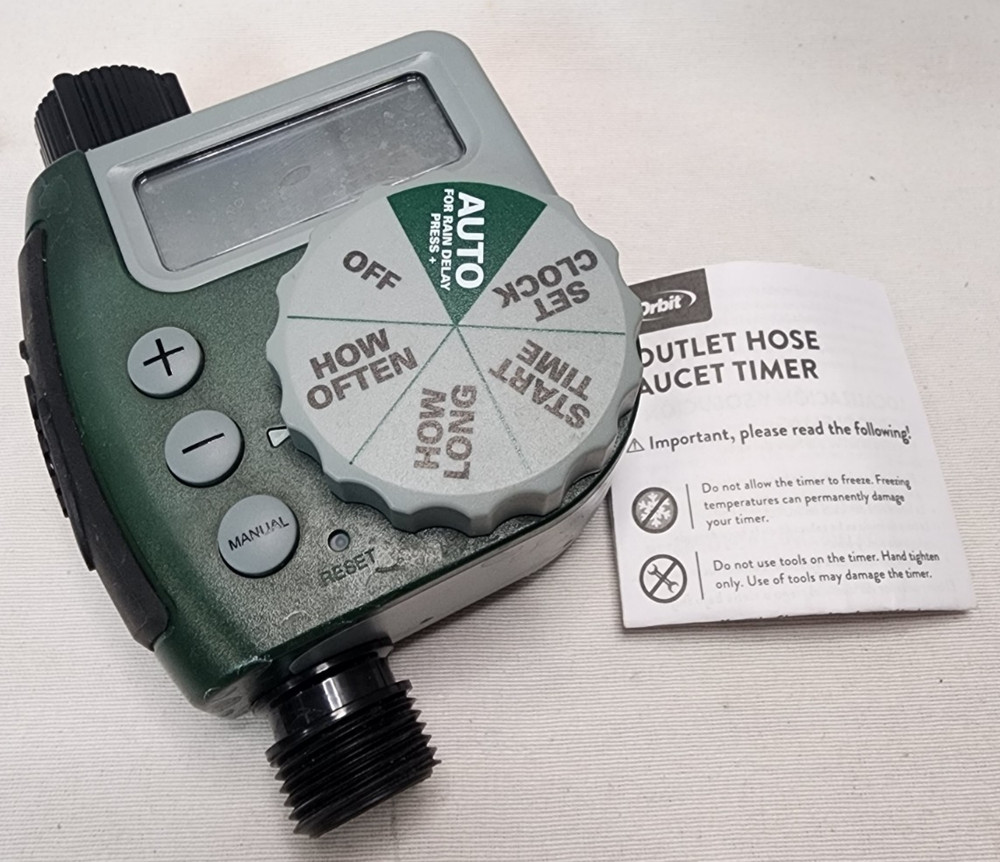 Orbit 62061Z 1-Outlet Programmable Digital Hose Watering Timer