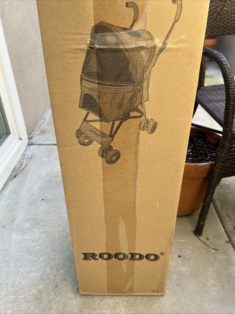 Roodo Plus Pet Buggy Dog Stroller for Small Medium Dogs