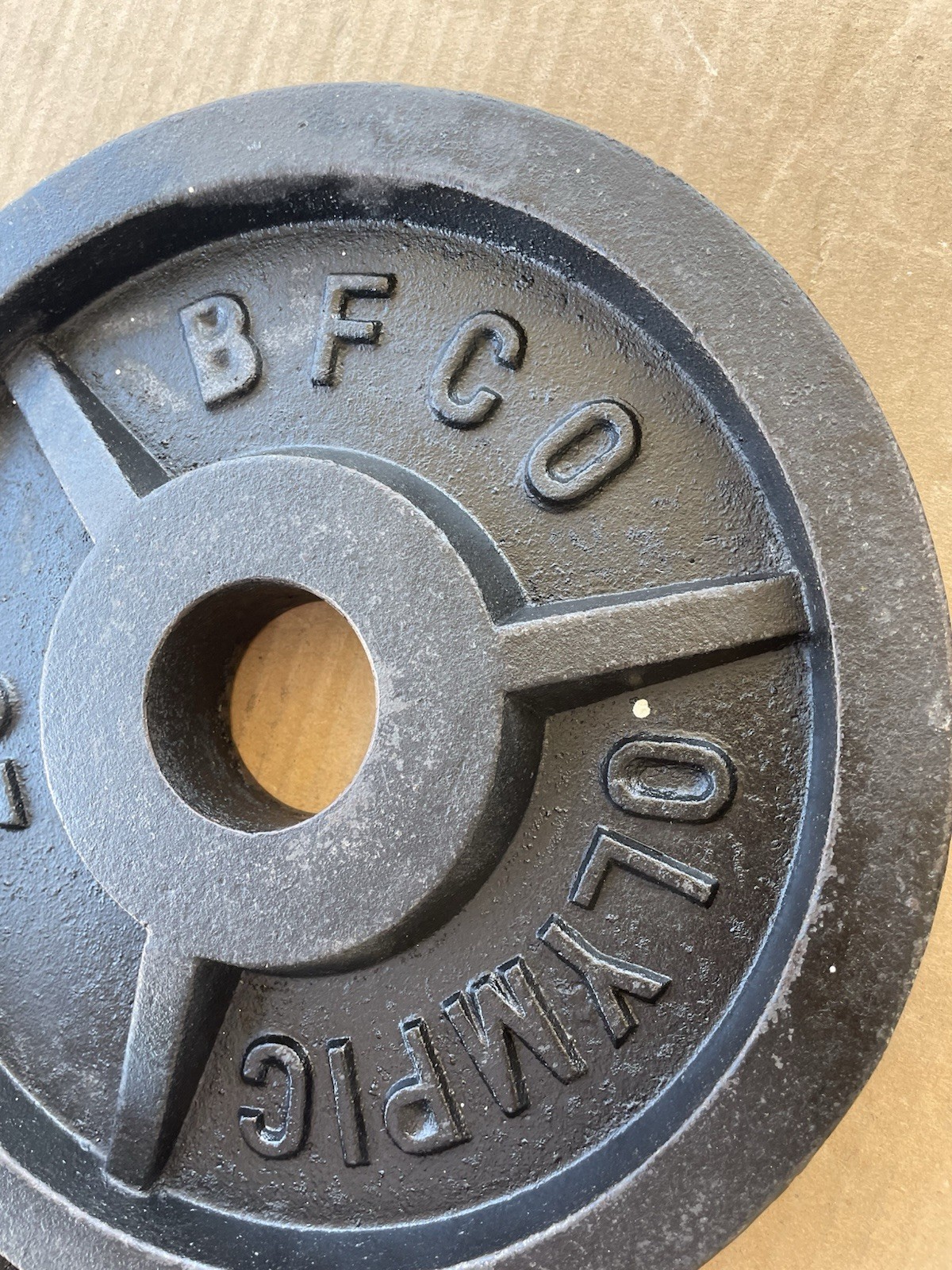 BFCO Vintage Olympic 2” 25 Lb Weight Plates 2x25Lb Total 50 Lbs