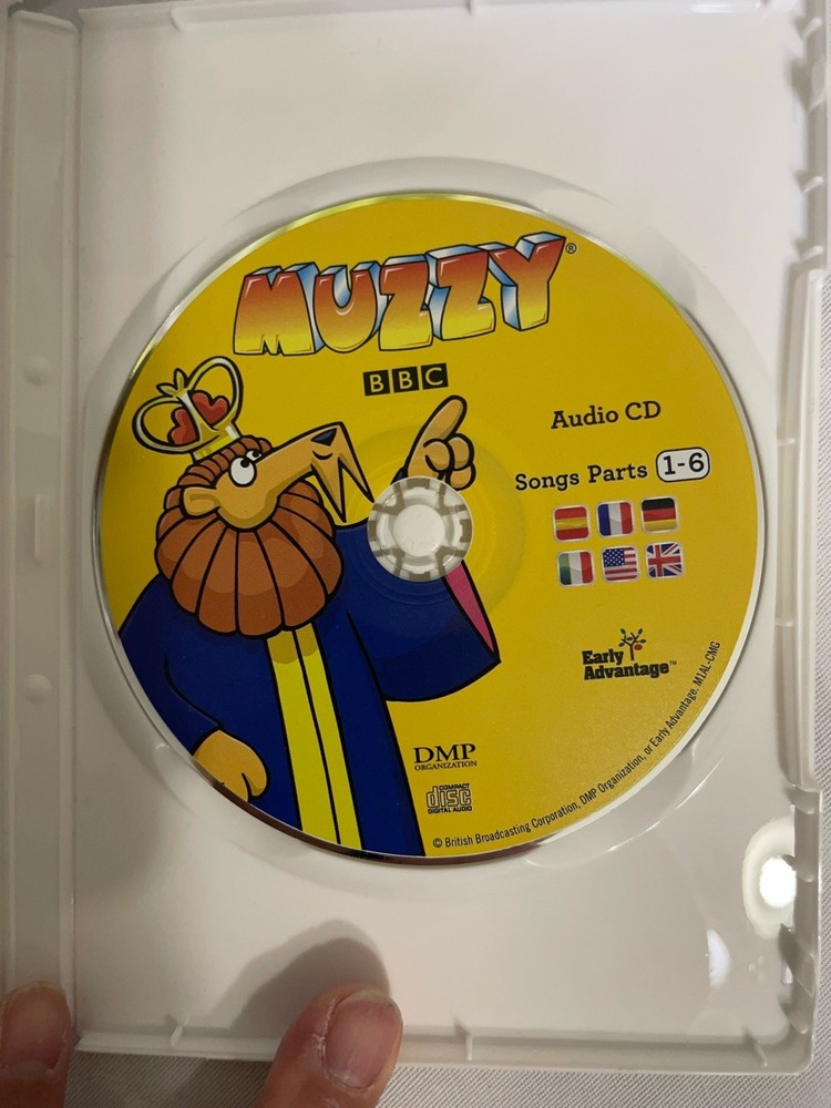 SET OF Muzzy BBC Interactive Multilingual Language Games Excercises Software DVD