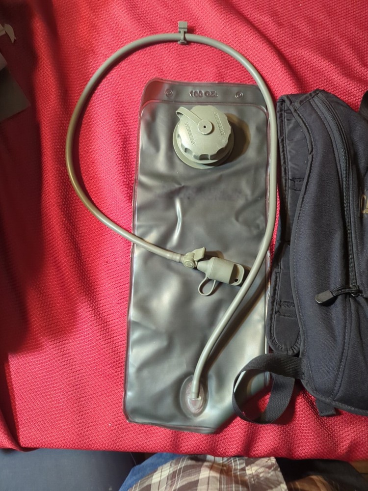 Camelbak Maximum Gear Stealth Hydration Pack With 100oz Bladder Black