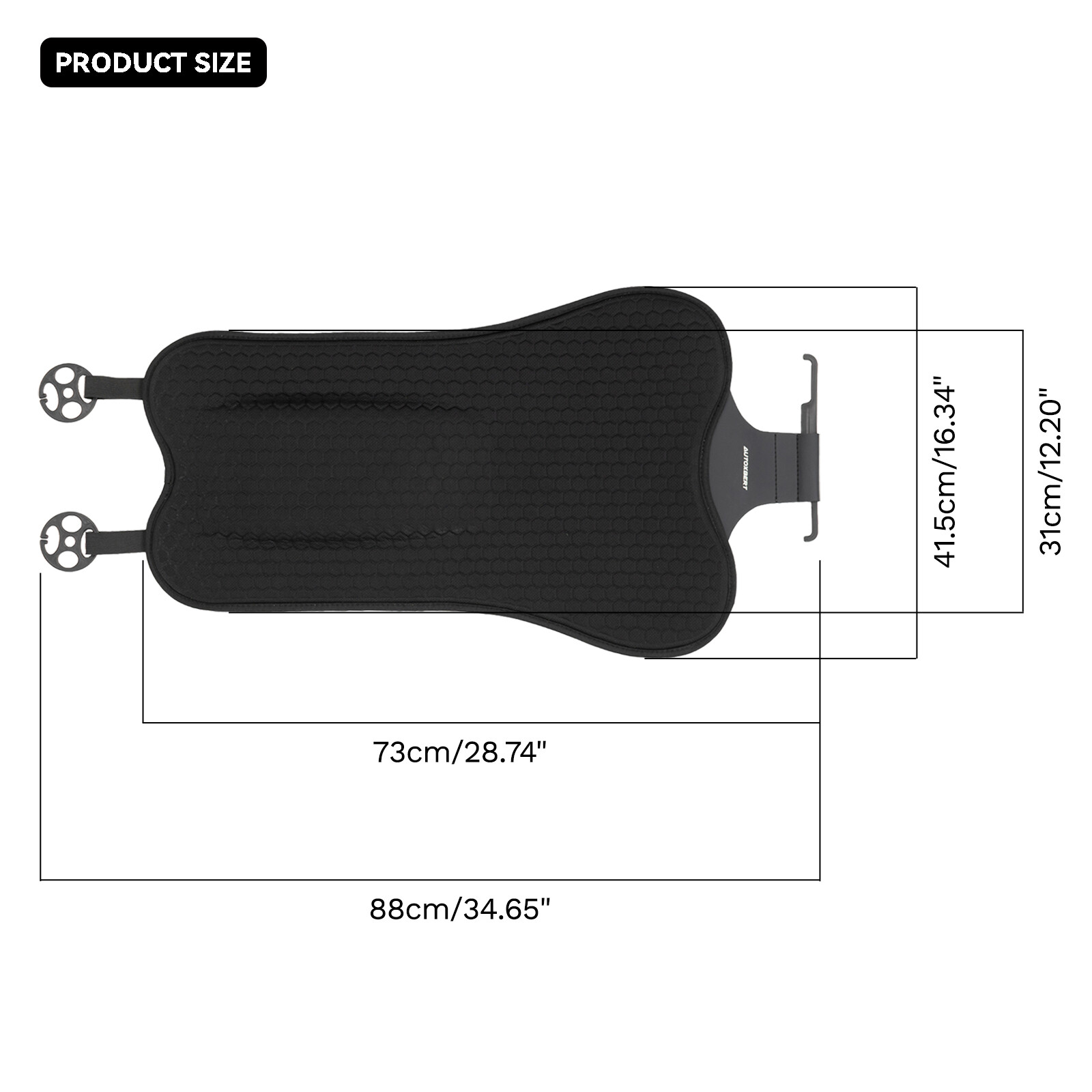 Back Cushion Lumbar Support Cushion Pillow/Car Seat Back Cushion Pain Relief US,