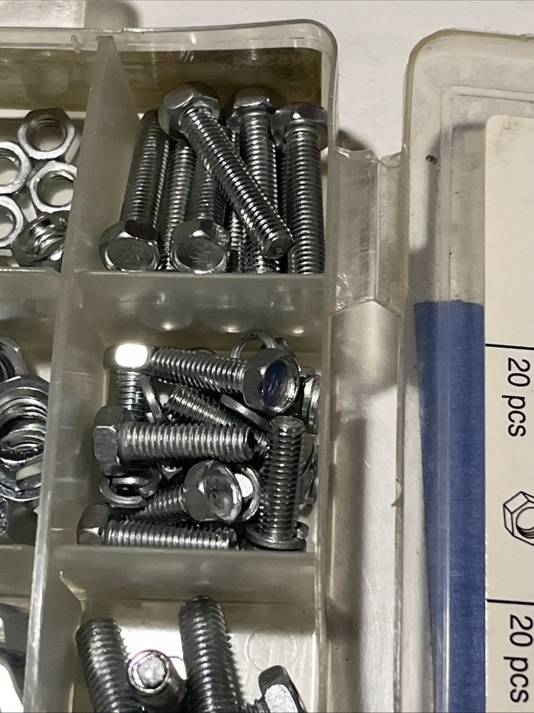 NOS Performance Tool Zinc Nut/Bolt Assortment OEM Replacement Kit
