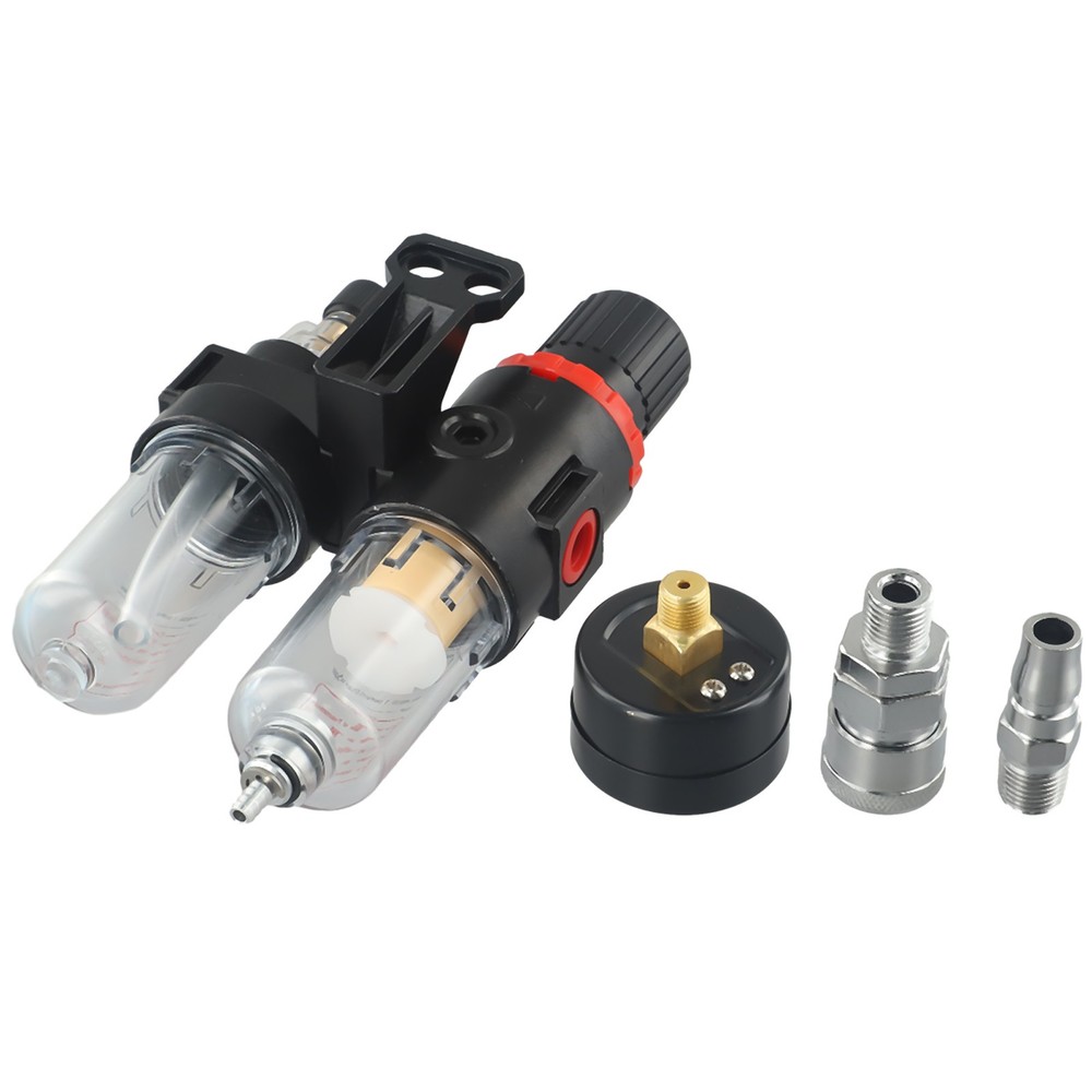 AFC2000 Plastic Air Source Treatment Filter Pressure Gauge Regulator Replacement