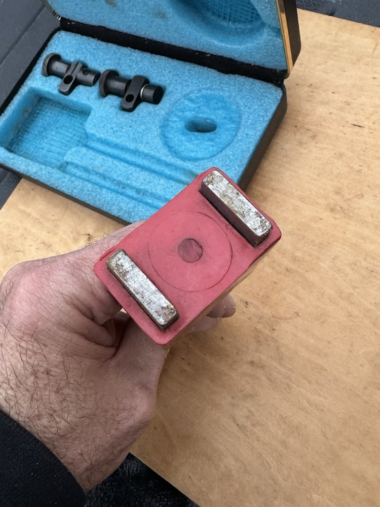 Vintage Tool Kit Dial Indicator Parts Pieces Case