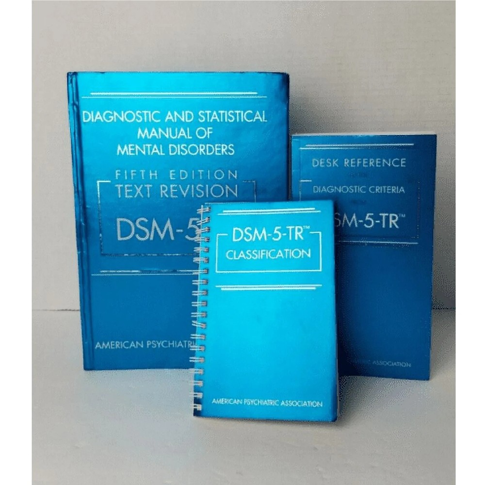 DSM 5 TR Hardcover & Desk Reference & Classification Spiralbound Combo Pack