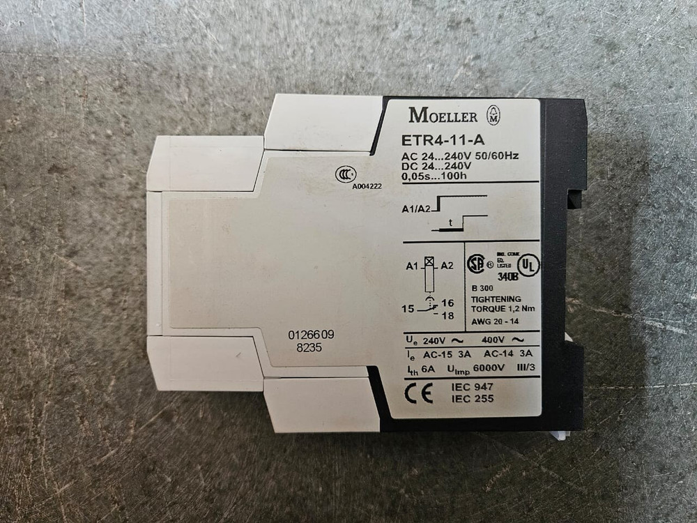 Moeller ETR4-11-A Electronic Timing Relay