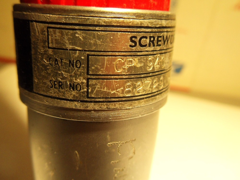 CHICAGO PNEUMATIC TOOLS 1/4” NUTSETTER INLINE AIR SCREWDRIVER, CP-9405-B