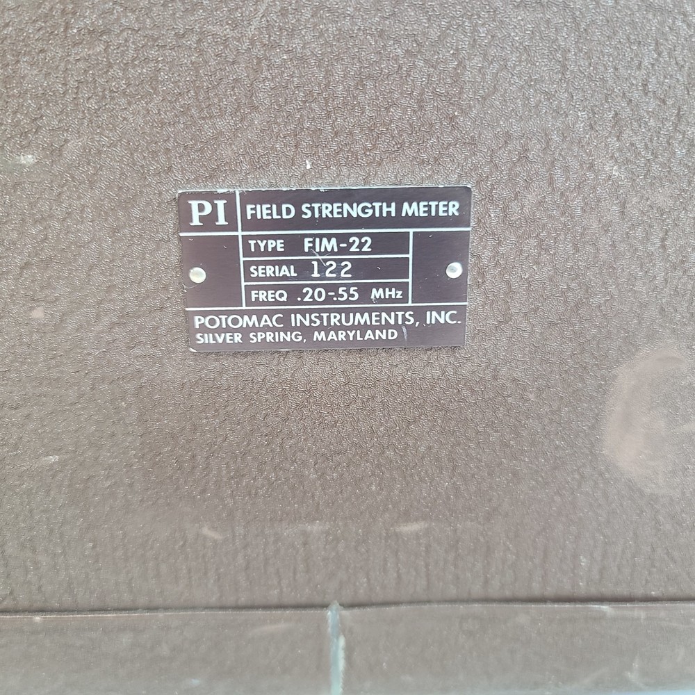 Potomac Instruments FIM-22 Field Strength Meter