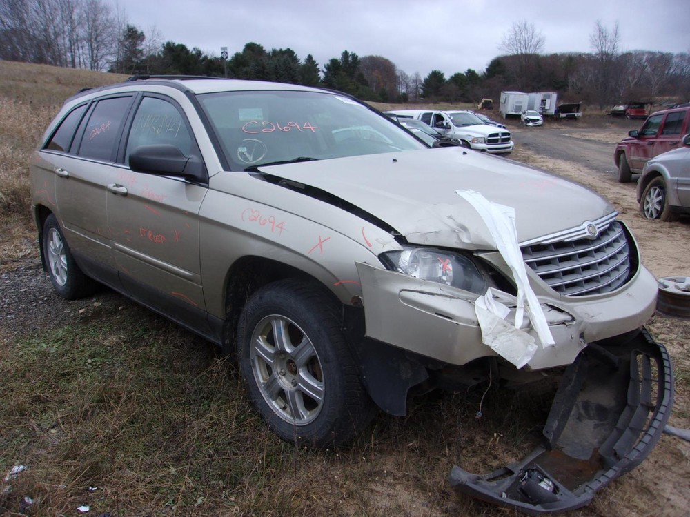 Used Front Left Steering Knuckle fits: 2005 Chrysler Pacifica Front Left Grade A