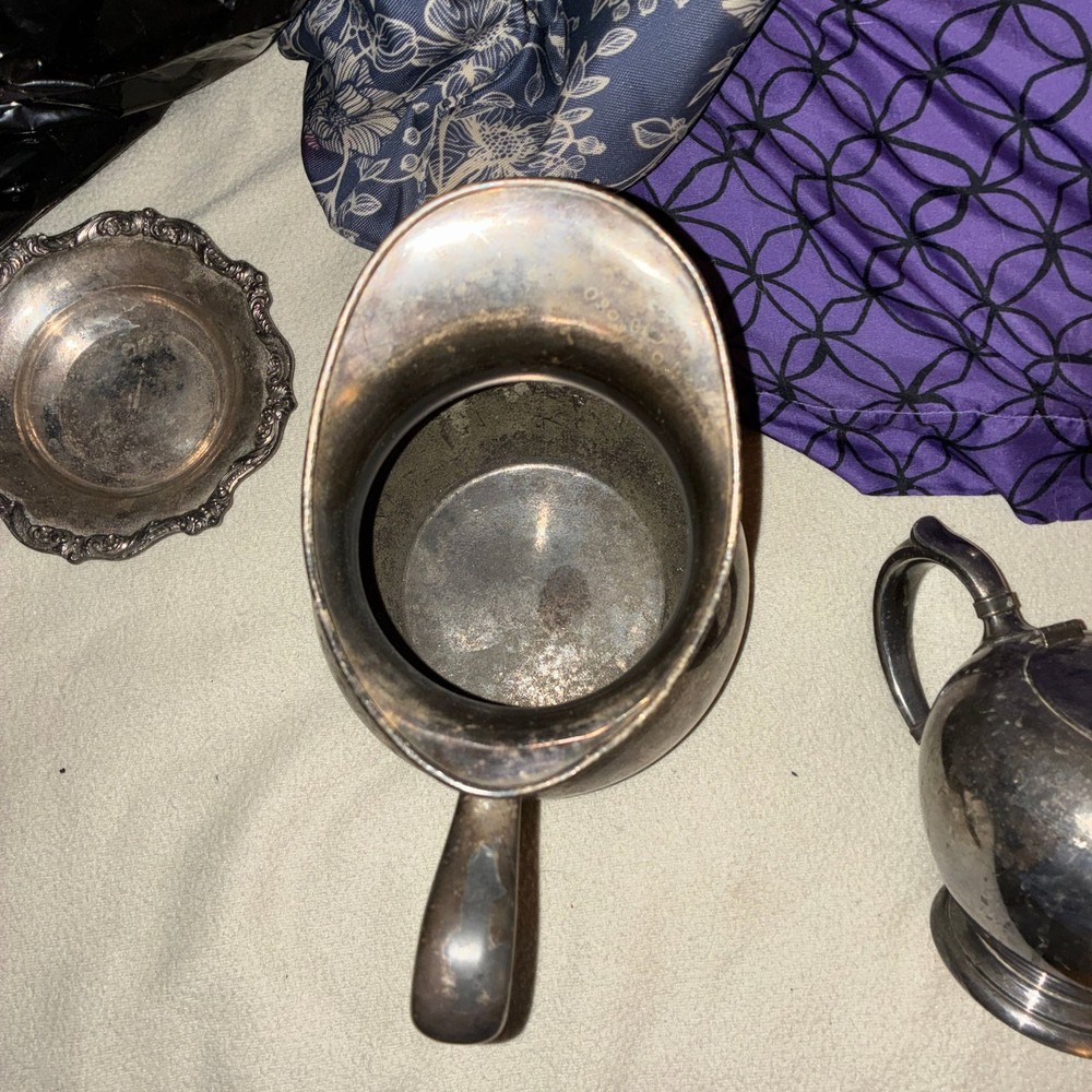 Vintage Leonard Silver Plated Water Pitcher