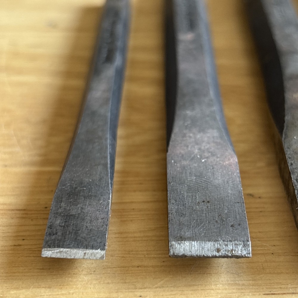 Snap On Flat Chisel Set Complete 5pc No Pouch PPC50AK USA