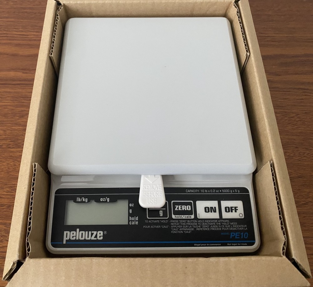 Pelouze Postal Scale 10 Lbs Model PE10 EUC Tested Working