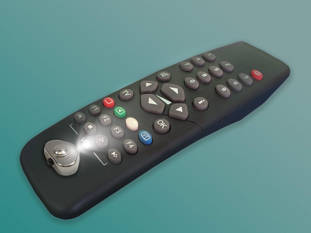 Smallest LED Thumb Light for Keys & Tools, Silver Keyring Flashlight 90701