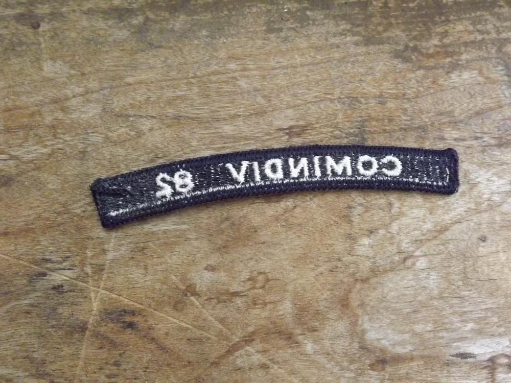 Navy COMINDIV 82 Tab - INV# C1482