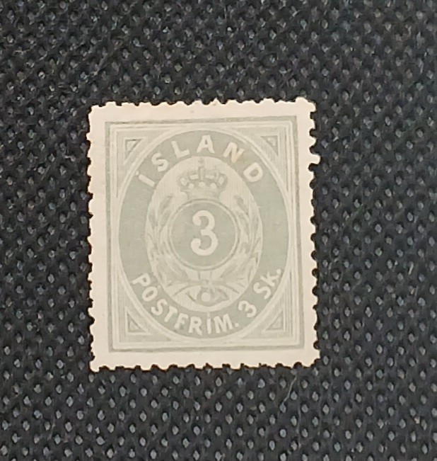 Iceland 1873 Scott #5 Mint