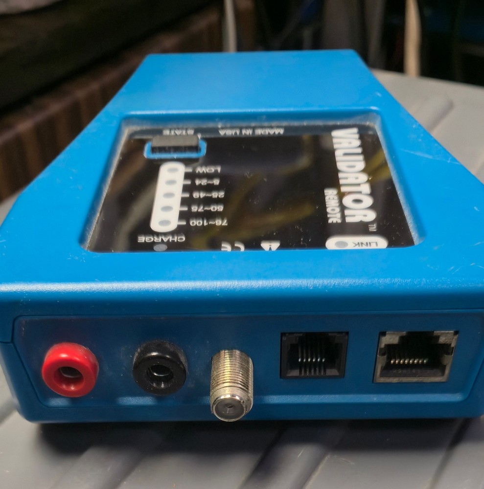 Validator NT905 LAN Ethernet Tester Remote