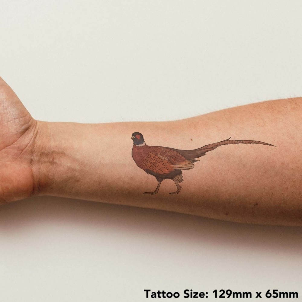 'Pheasant' Temporary Tattoos / Transfers (TO00033210)