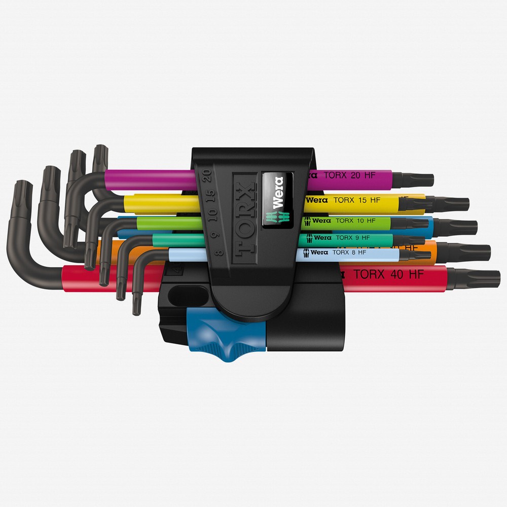 Wera 024179 Multicolor Torx HF L-key Clip Set