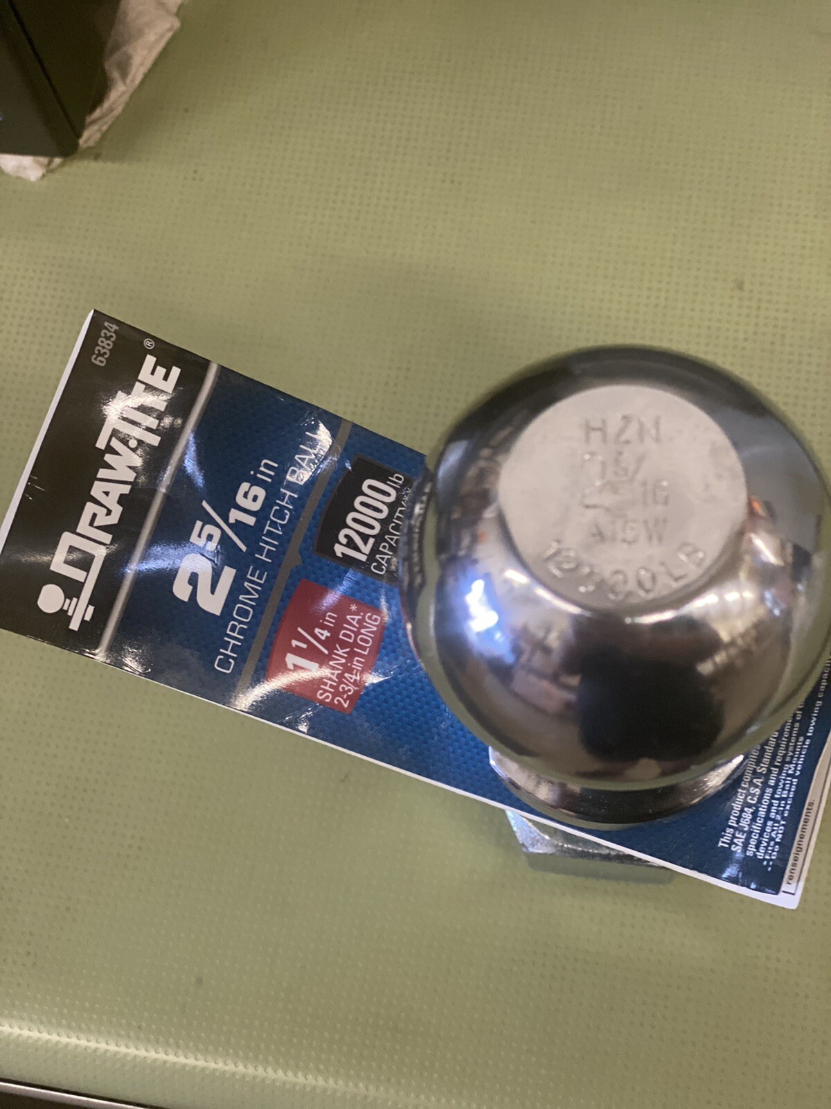 Tow Ready 63834 Chrome Hitch Ball