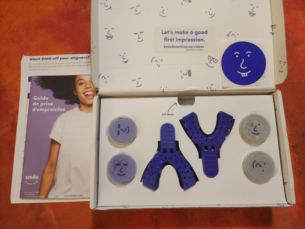 Smile Direct Club Impression Kit(55)