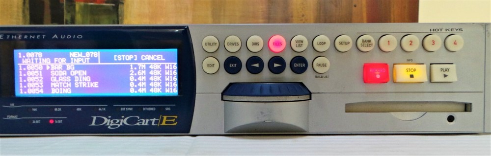 360 Systems Ethernet Audio System Digicart-E Model: E-3000