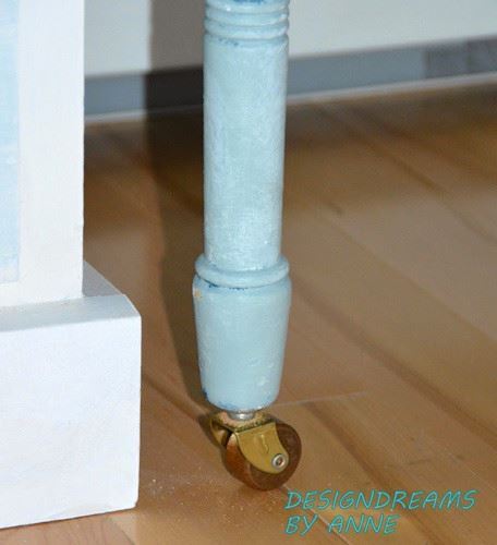 Solid Wood Caster 1 1/4" C10-B23