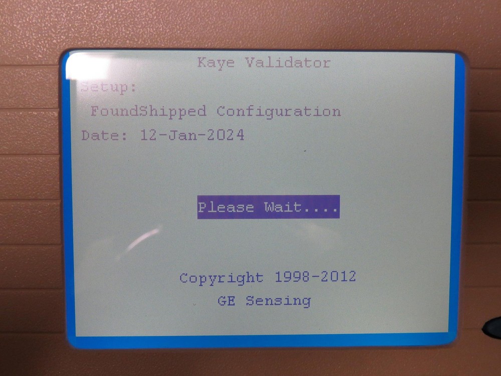 GE KAYE VALIDATOR X2000 U w/ 3 SIM - SENSOR INPUT MODULES 3.62 Firmware 2024 CAL