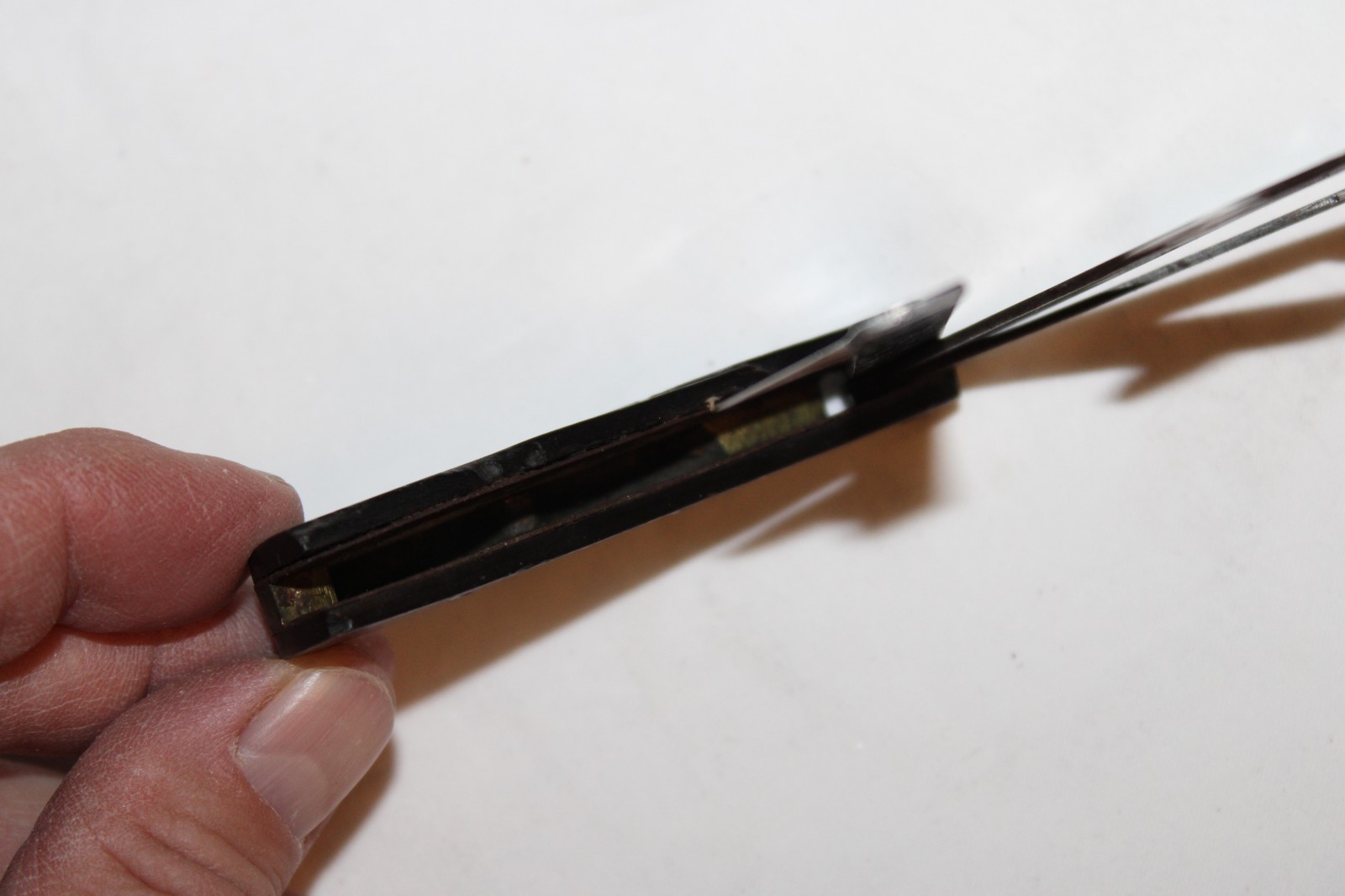 Antique 3 Blade Blood Letting Fleam Tool Marked G. Gregory