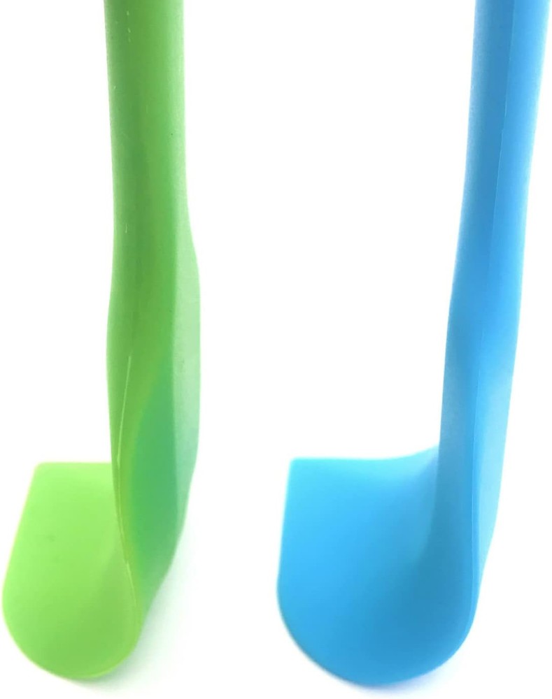 6 Pcs Silicone Spatulas, 8.3 inch Small Rubber small, large, Multicolor