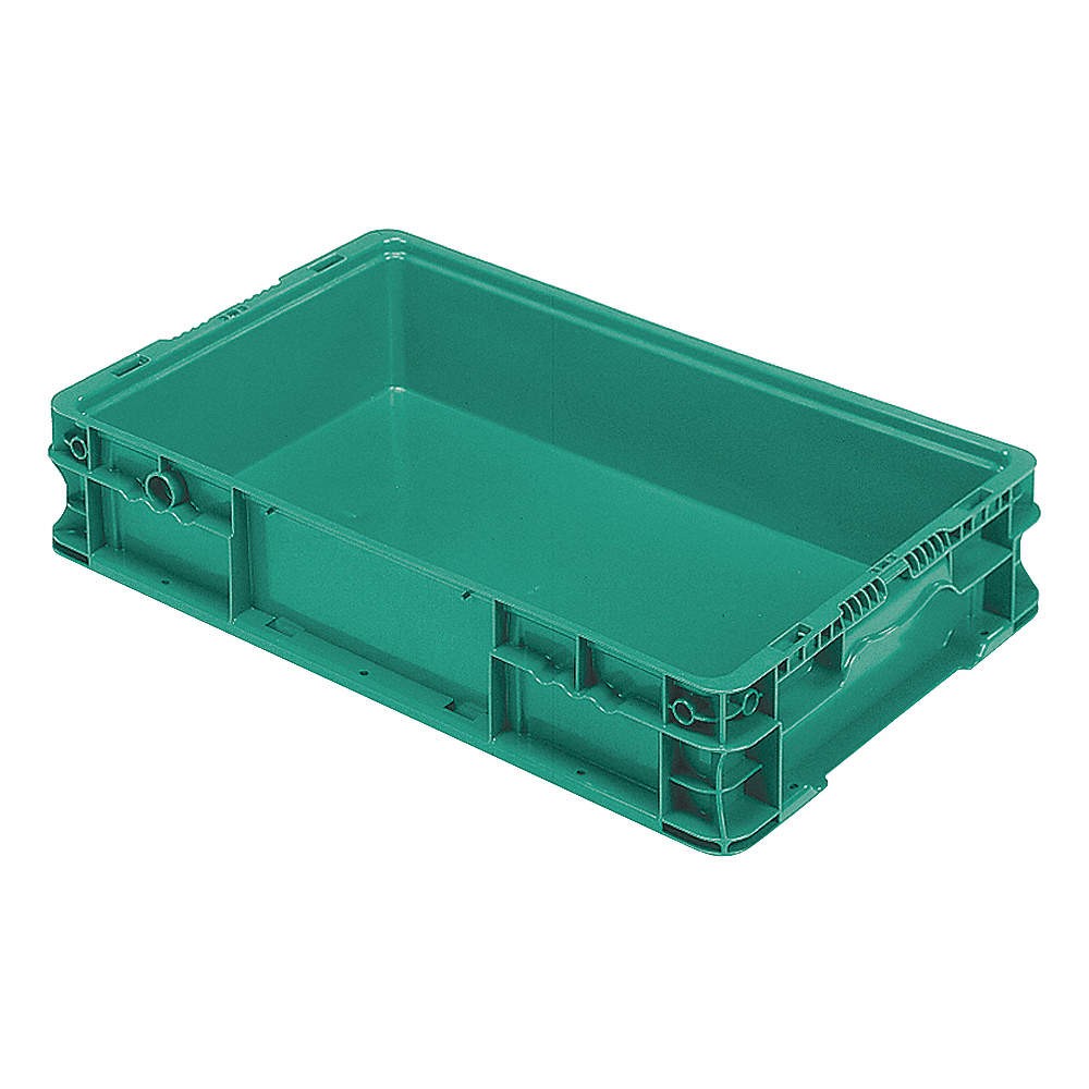 ORBIS NSO2415-5 Green Straight Wall Ctr,Green,Solid,PP 21P618