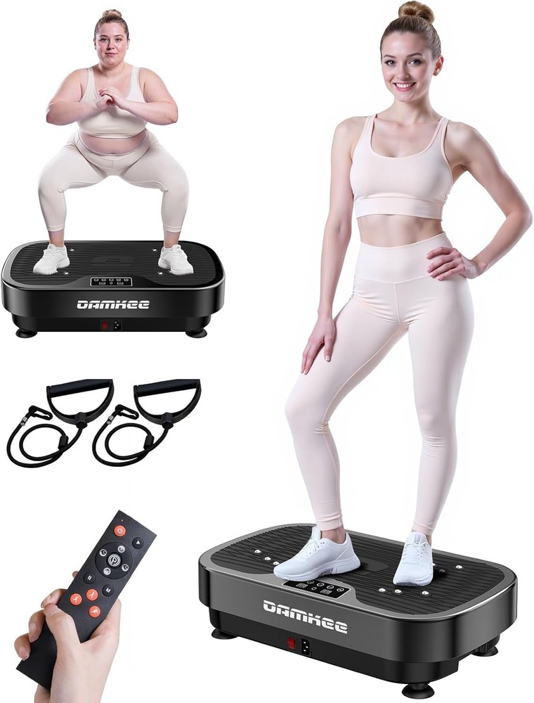 Vibration Plate Exercise Machine, 9 Modes Vibrating Platform