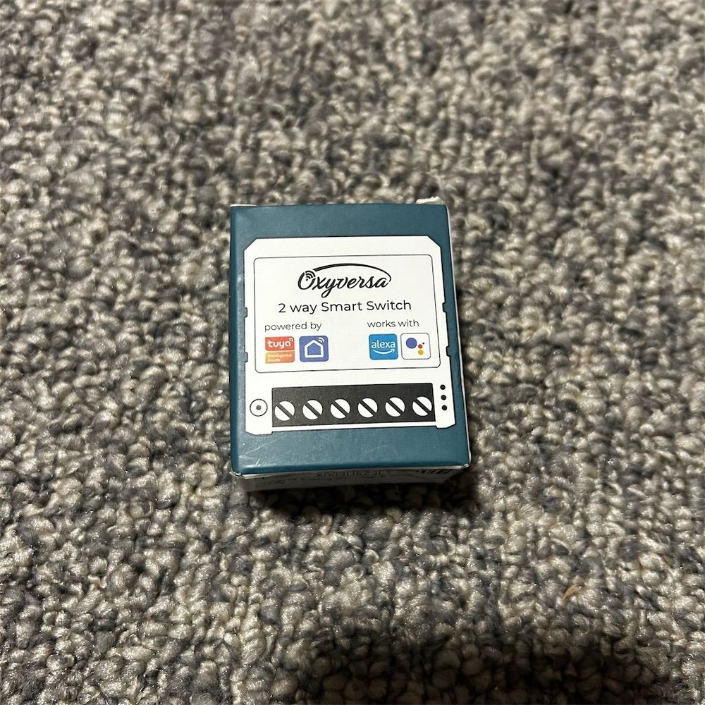Oxyversa 2-Way Smart Zigbee Switch Alexa & Google Compatible (4 pack)