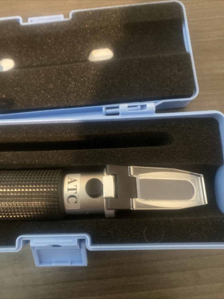 Refractometer Portable Handheld Nanbei Hub-113atc With Case