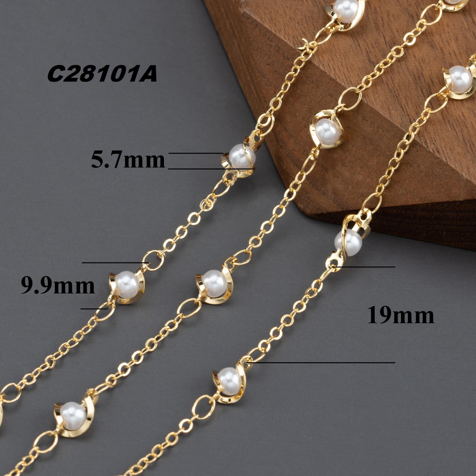 Permanent Jewelry Chains gold filled For Making Bracelet&Necklace Permanent DIY