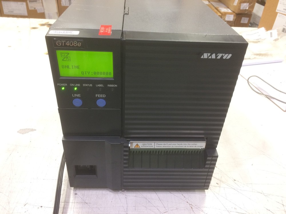 SATO GT408E THERMAL BARCODE PRINTER