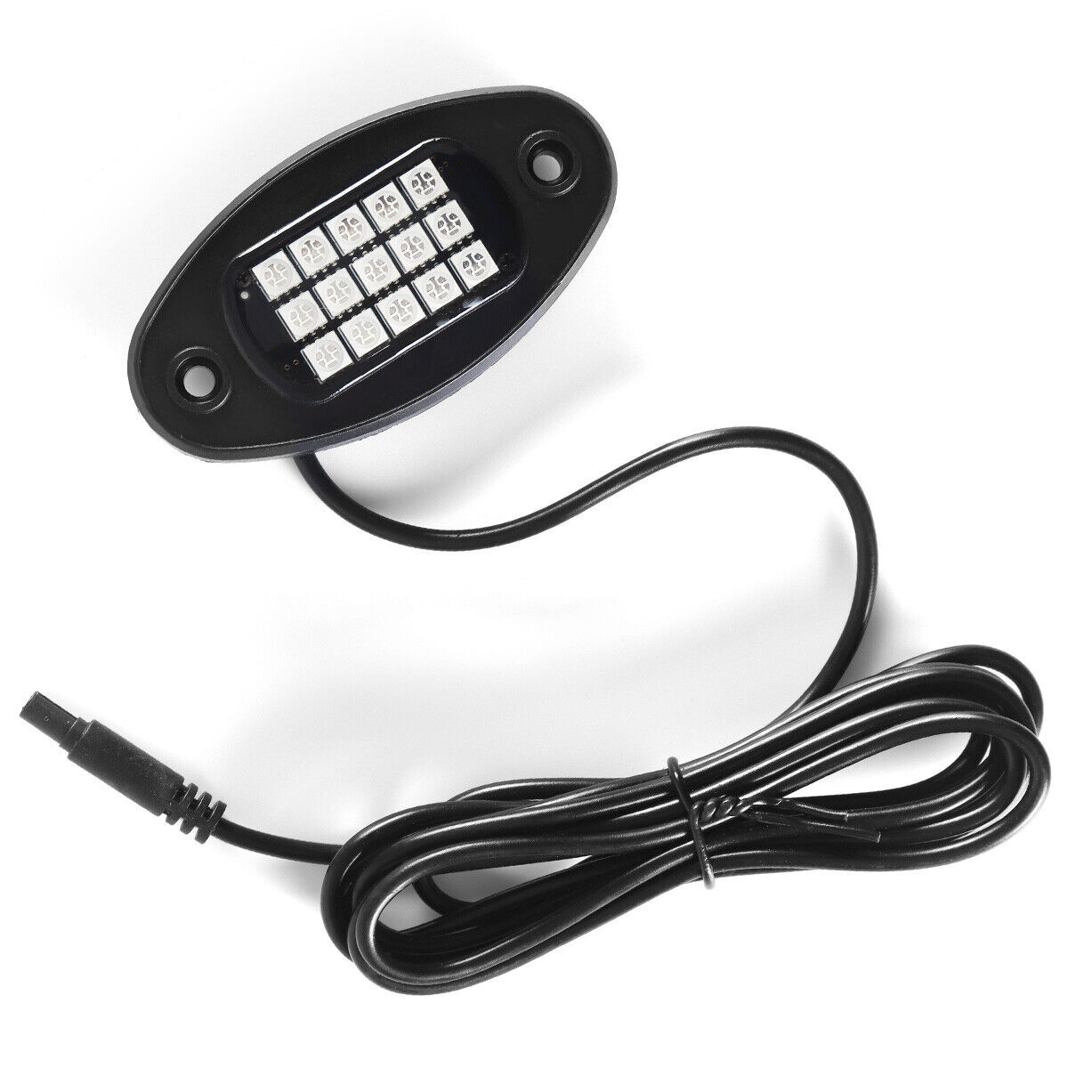 4x RGB LED Pods Rock Lights Kit Underbody Neon Light Fit Ford F-150 F-250 F-350