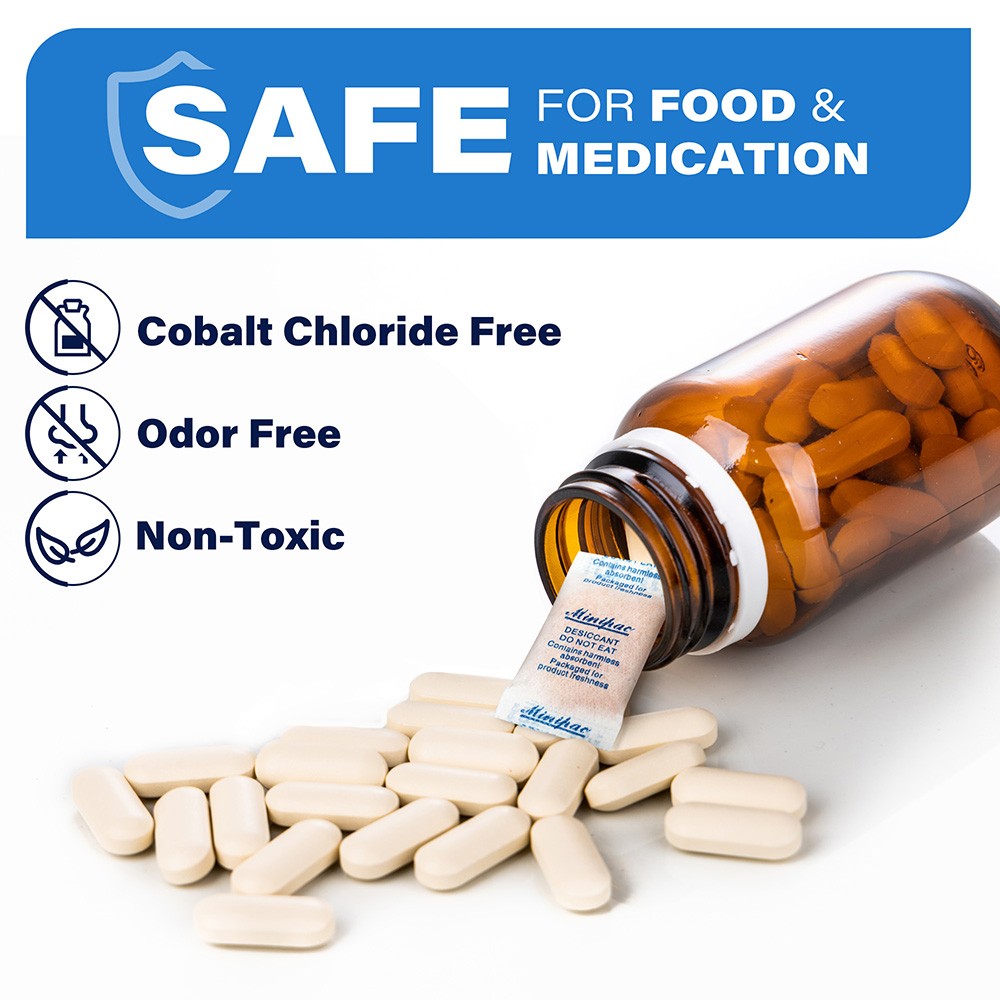 300 Packs 0.5 Gram Silica Gel Packets Desiccant Beads Dryer Moisture Absorber