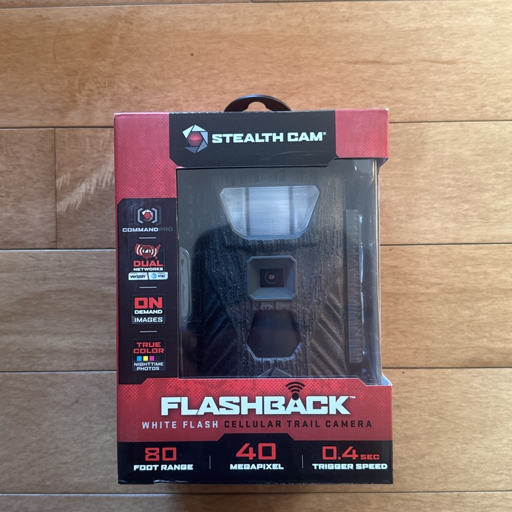 Stealth Cam Flashback 40MP White Flash Cellular Trail Camera