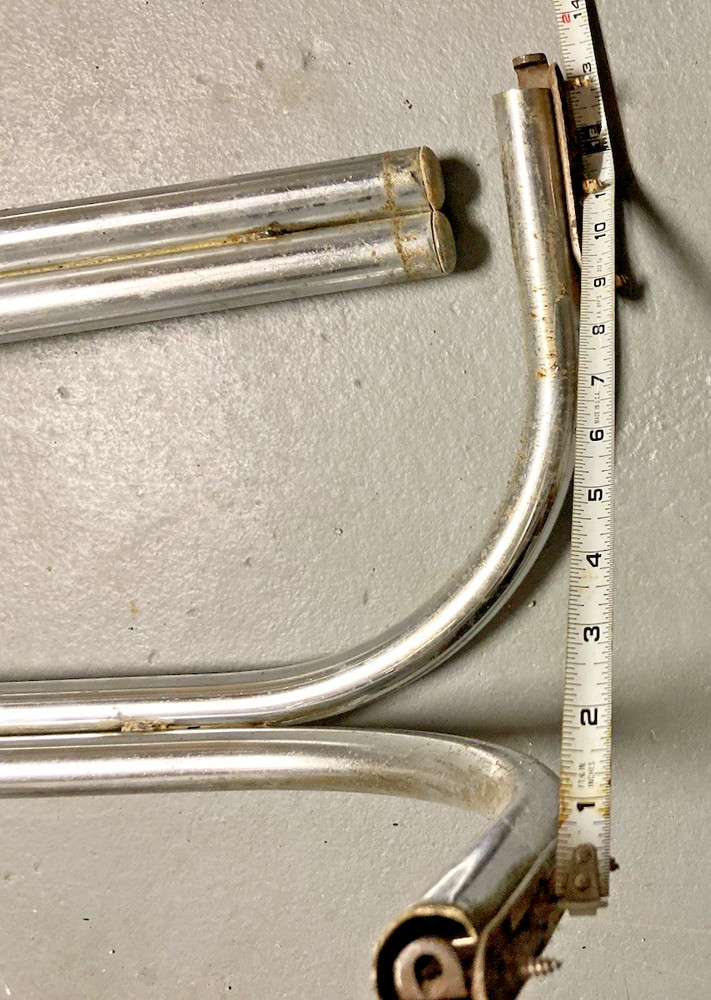 Vintage Chrome Kitchen Table Legs