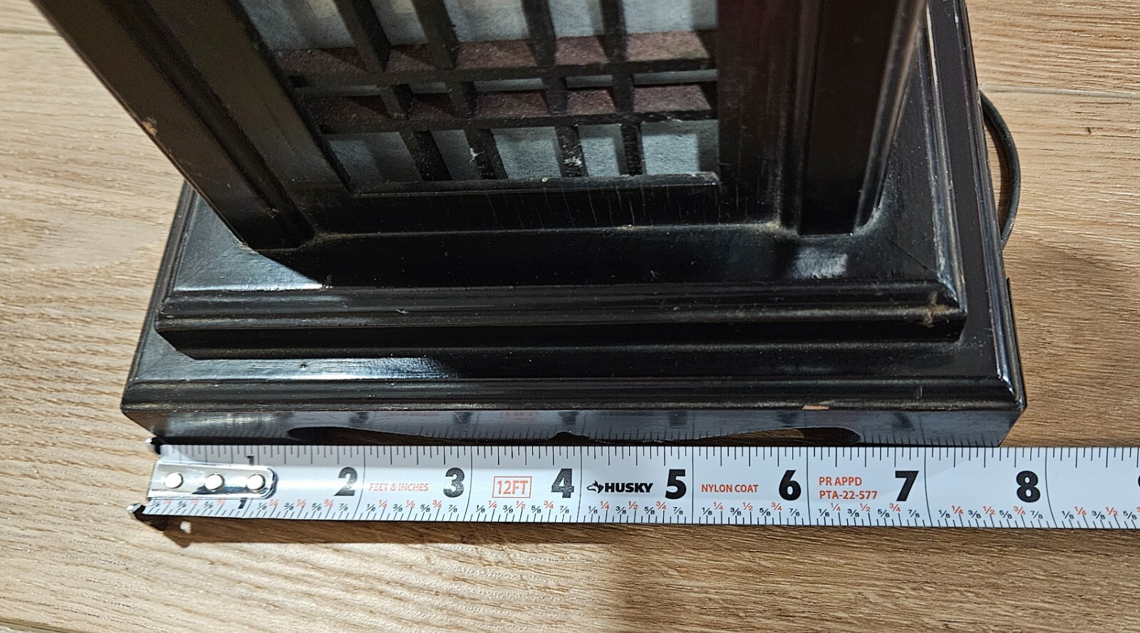 Vintage Asian 2 Bulb Setting Lamp – Buddhist Temple Japanese Shrine Pagoda WORKS