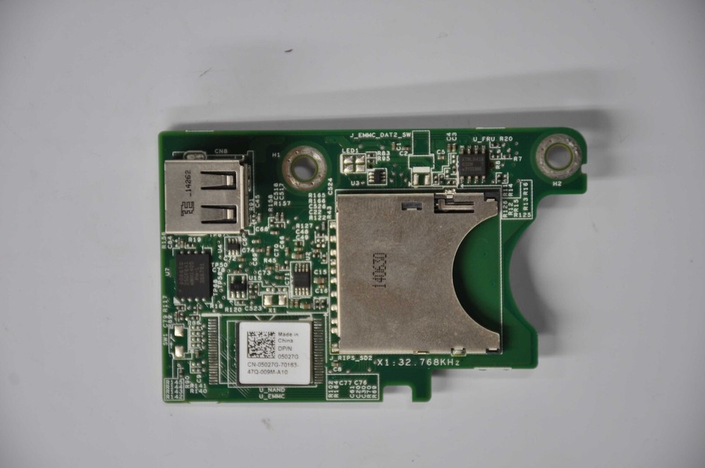 Dell PowerEdge M820 Dual SD Card Reader Module Used 5027G
