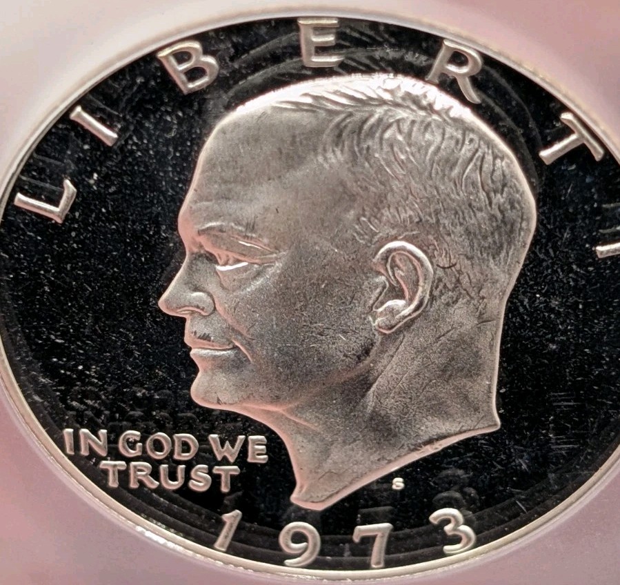 1973-S Eisenhower $1 Silver PR70 DCAM ICG