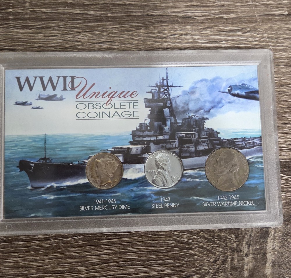 WW2 Unique Obsolete Coinage Silver