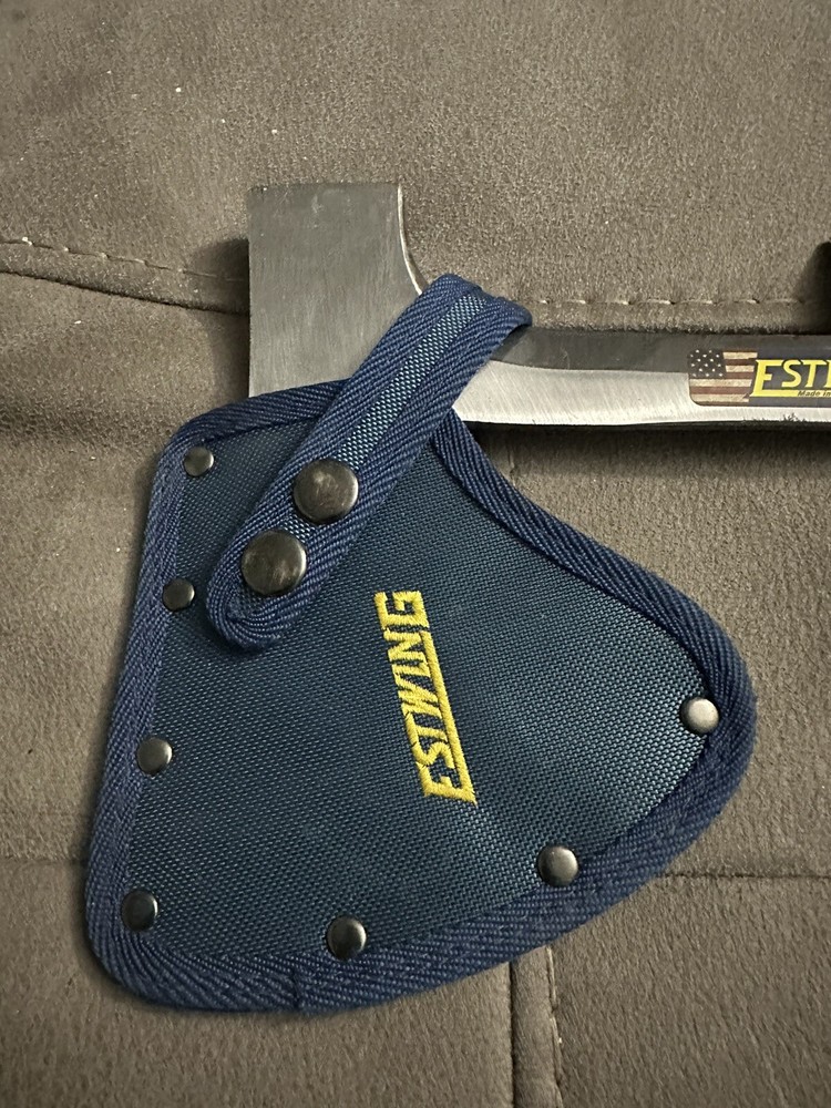 Estwing Campers 18.75 Axe E44A Shock Reduction Grip. (47)